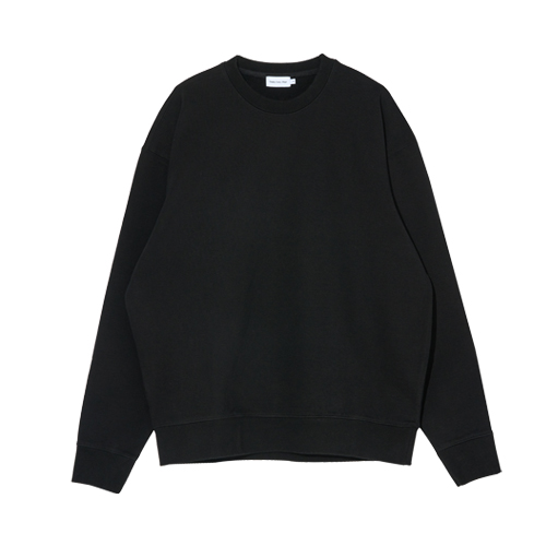 Relaxed Sweat Shirts (Black)