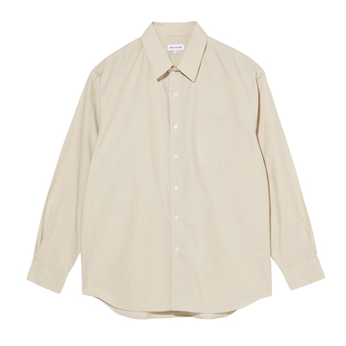 Relaxed Daily Shirts (Light Beige)