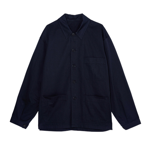 [4/17 예약배송] Light Work Shirts Jacket (Dark Navy)