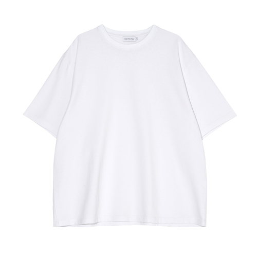 Relaxed Short Sleeved T-shirts (White)