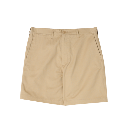 Regular Cotton Shorts (Beige)