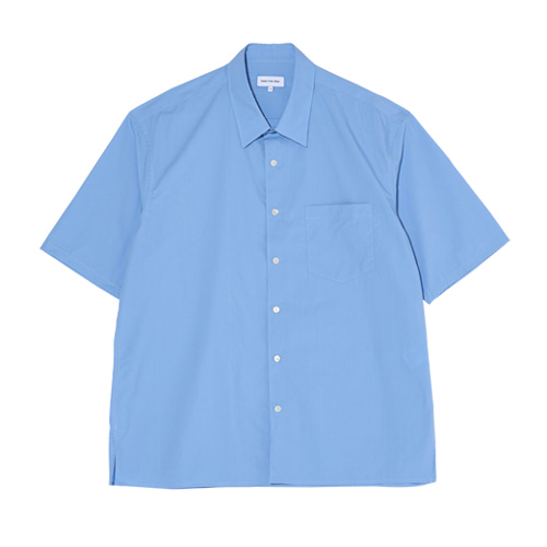 Relaxed Half Sleeved Daily Shirts (Sax Blue)