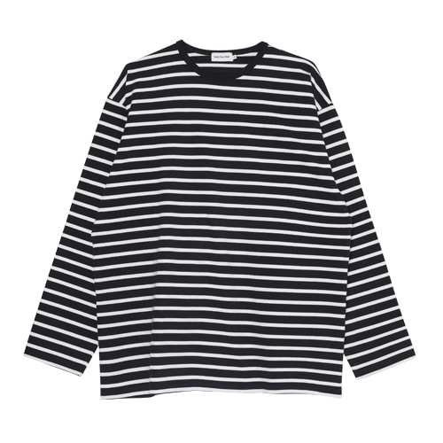 Long Sleeved Striped T-shirts (Black)