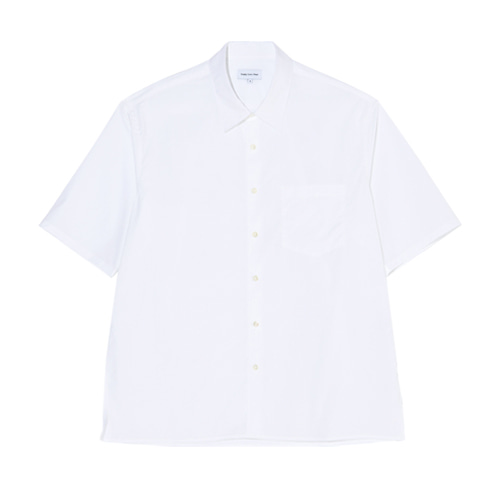 Relaxed Half Sleeved Daily Shirts (White)