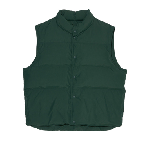 Comfort Goose Down Vest (Dark Green)