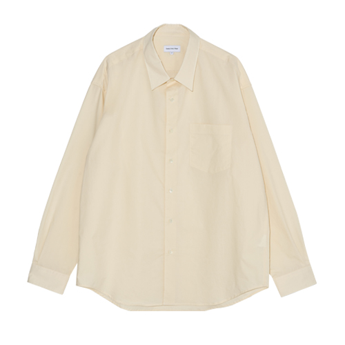 Light Relaxed Daily Shirts (Cream)