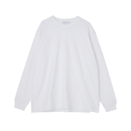Relaxed Long Sleeved T-shirts (White)
