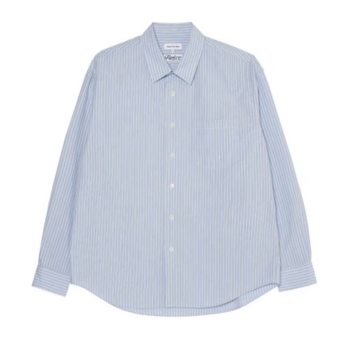 Relaxed Daily Shirts (Sax Stripes)