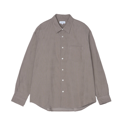 Relaxed Corduroy Shirts (Taupe)