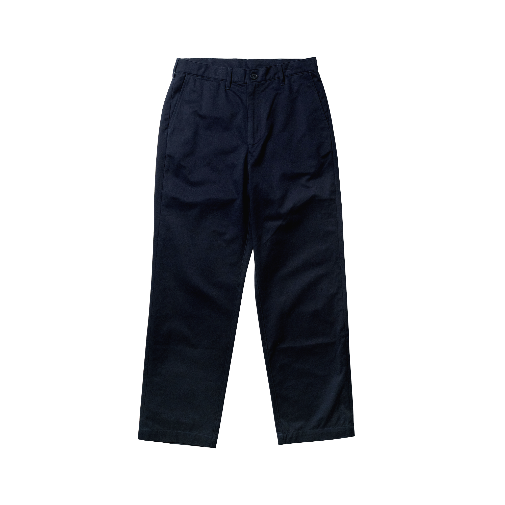 Regular Cotton Pants (Dark Navy)
